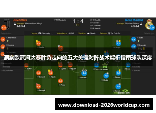 洞察欧冠淘汰赛胜负走向的五大关键对阵战术解析指南球队深度